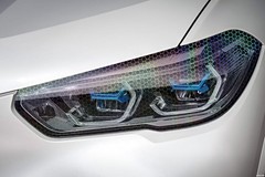 For TOYOTA Car Honeycomb Headlight Taillight Lamp Vinyl Wrap Automobile Stickers