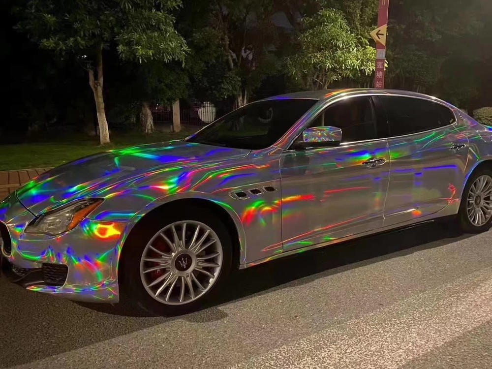 Cybertruck PreCut PPF Paint Protection Film Wrap Color Laser Chrome Silver