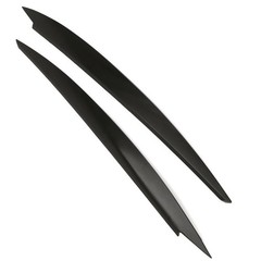 2Pcs Top Quality Headlight Trim Emblem Sticker For VW Golf 7 VII GTI R MK7 A