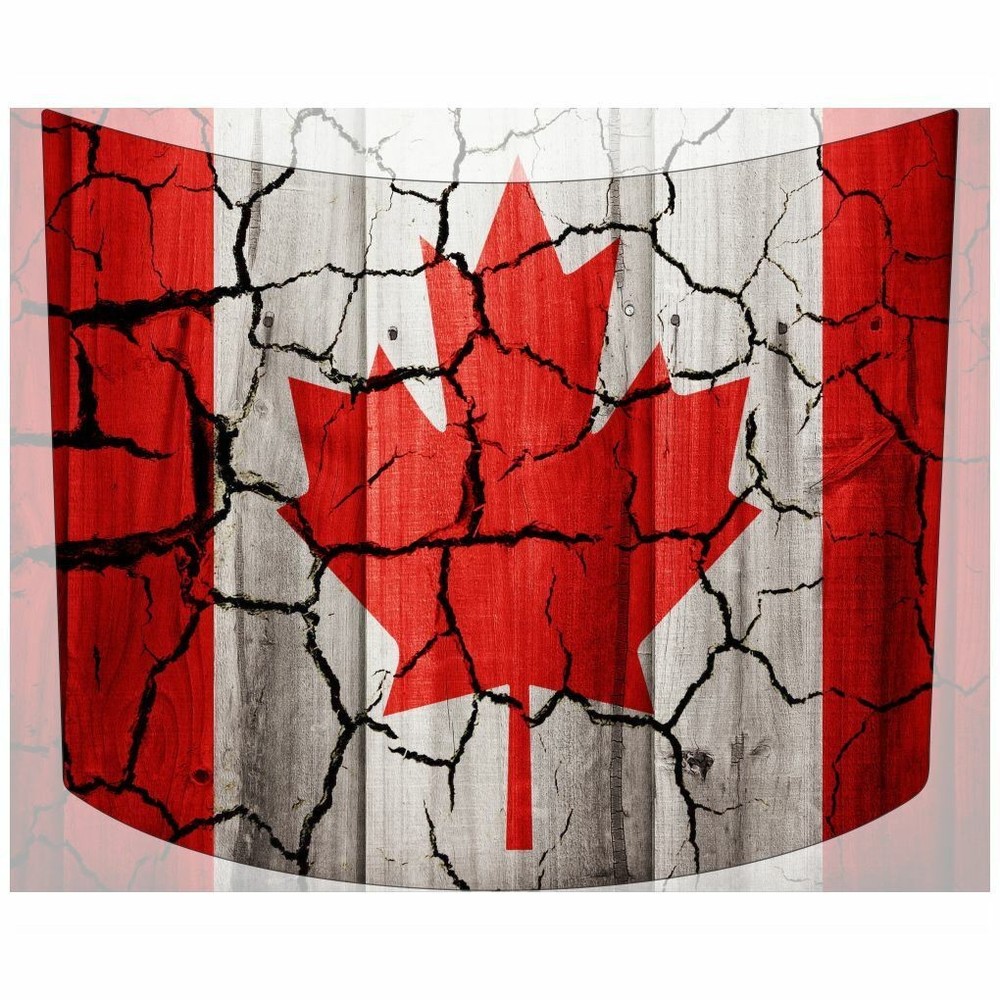 Hood Wrap Vinyl Graphic Blackout Decal Camouflage Canadian Flag H122 52″ x 66″