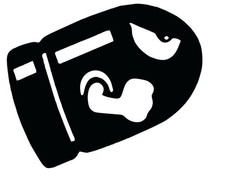 4xBullet Bill Mario Bros Decals JDM,FUNNY, TURBO, Car Stickers 4 in x 3 in each