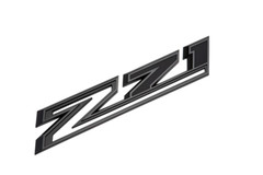 2021-2025 Chevrolet Silverado 2500 3500 HD Z71 Emblems Black 86542916 GM New OEM