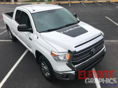 2014-2021 Toyota Tundra Center Hood Graphic Stripes 9 Options 3M Vinyl Decals