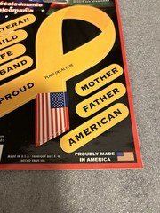Proud To Be Car Decal/sticker 6.5 inch..Made In USA