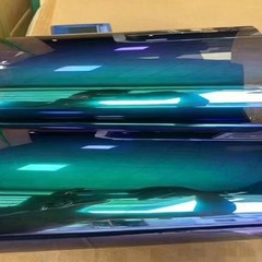 20”x118” Blue Chameleon Auto Window Tint Film 60%VLT Side Glass Tinting Film