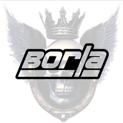 Borla Exhaust Vinyl Decal (x2) – Die-Cut Vinyl Sticker for Car, Truck, Toolbox
