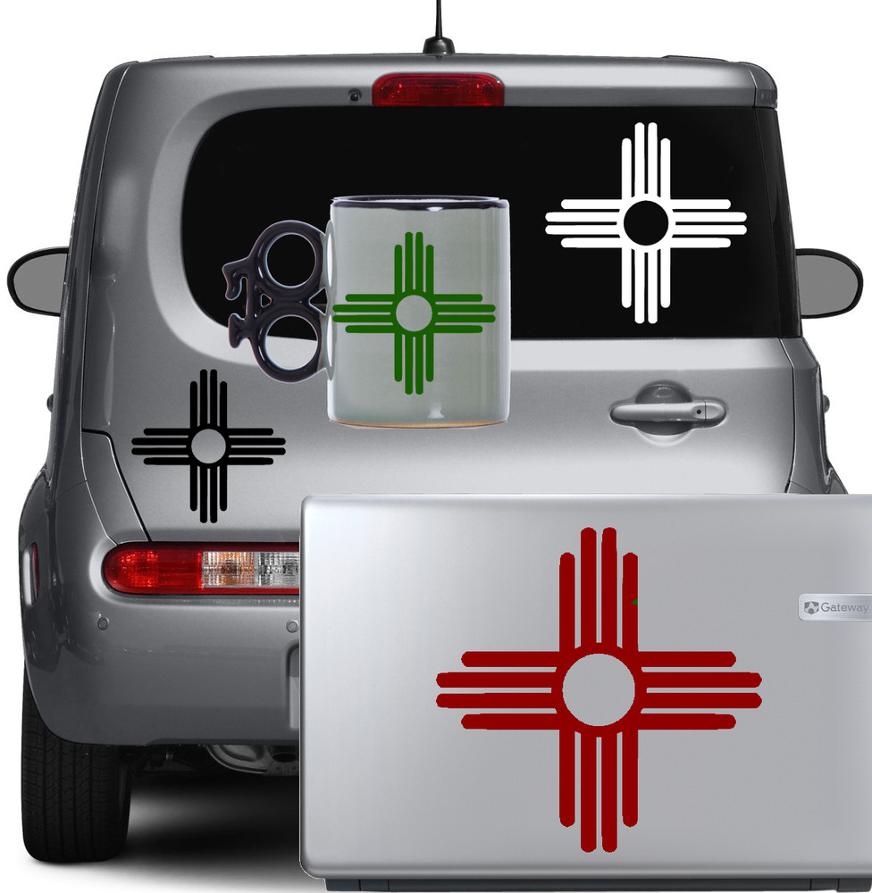 Native American Sun Vinyl Decal Sticker Waterproof Indian Spirit Silhouette Cars