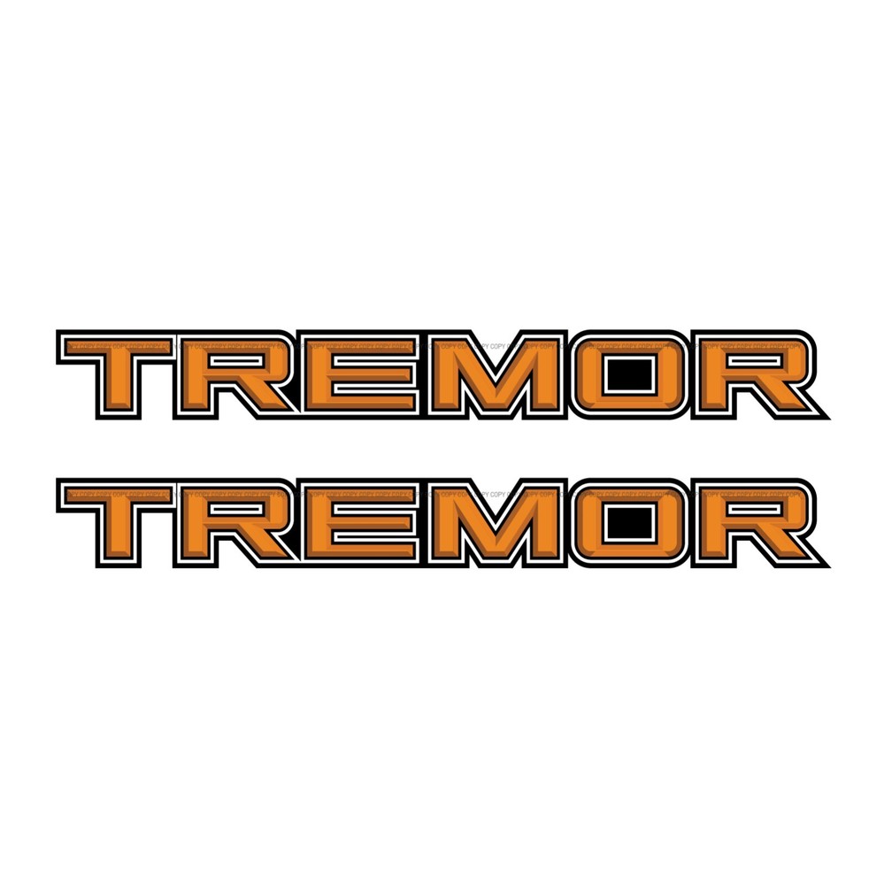 Tremor Package Truck Bed Side Decal Sticker