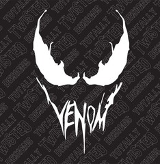 Venom Eyes vinyl decal sticker Car Truck Spider Man Marvel Spiderman MCU