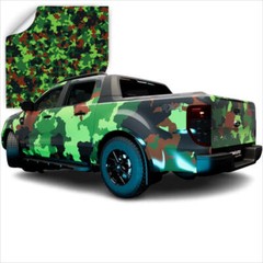 3M Vinyl Printed Mini Camo Patterns CW Series Wrapping Film | CW2776M
