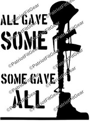 Support Our Troops,Veterans,All Gave Some,Some Gave All,Military,Vinyl Decal
