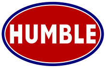 FITS VINTAGE HUMBLE GASOLINE GAS MOTOR OIL PUMP CAR TRUCK BUMPER STICKER DECAL