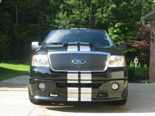 Dual 8″ Plain Racing Rally Vinyl stripes stripe decal fits Ford F150 F250 Roush