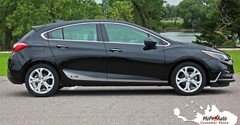 2016-2019 Chevy Cruze Rocker SPAN Door Stripes Vinyl Graphic Decals 3M Kit