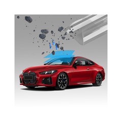 7.5mil TPU PPF Clear Gloss Paint Protection Film Invisible Scratches Shield Bra