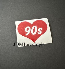 I love my 90s Honda old school Sticker decal JDM Integra da Civic CRV rd1 rd2