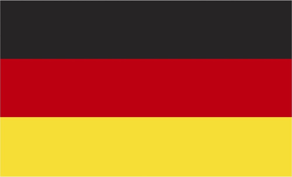 Germany Flag Decal Deutschland German Vinyl Car Bumper Window Sticker VAR