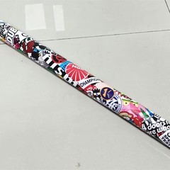 Self-adhesive Car Sticker Bomb Wrap Sheet Panda Cartoon Graffiti Decal 50x152cm