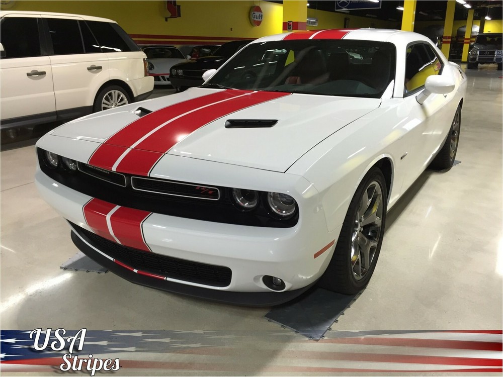 2015 2016 2017 2018 2019 2020 2021 Dodge Challenger RT Rally Racing Stripes