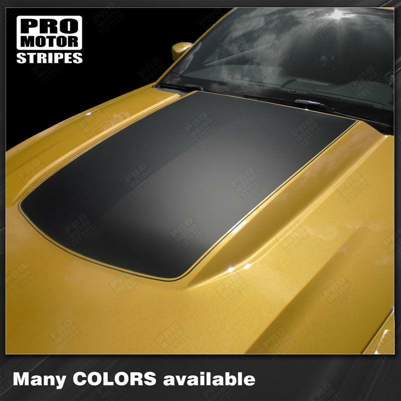 Ford Mustang Hood Cowl Blackout Stripe Decal 2010 2011 2012 2013 2014 Pro Motor