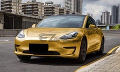 Gloss Metallic Milano Gold PPF TPU Paint Protection Film Dry Wet Auto Vinyl Wrap