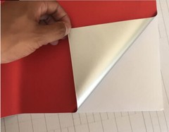 Whole Car Wrap 50FT x 5FT Metallic Satin Matte Chrome Red Vinyl Film Bubble Free