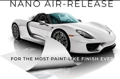 🔥 VViViD+ Ultra Gloss Premium Vinyl Car Wrap Film 1ft x 5ft, Gloss White