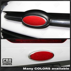 Ford Focus Emblem Overlay Decals 2011 2012 2013 2014 Pro Motor
