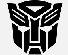 4x BLACK Transformers Decal Sticker Car Hood Window Laptop iPad 4X4 Fast ship