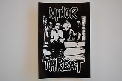 Minor Threat Sticker Vinyl Decal Bumper Window 5″ X 3.5″ (360)