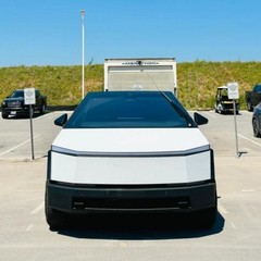 Cybertruck DIY PPF Paint Protection Film Wrap Color Change Satin White