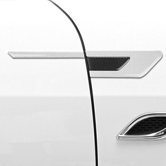 12pcs Reflective Sticker Set Rearview Mirror Auto Door Handle Paint Scratch Film