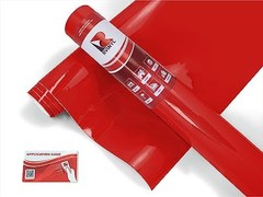 Avery Dennison Graphic Film HP750 Adhesive Wrap Sheet Roll Tomato Red 425-O