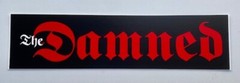 The Damned Sticker Vinyl Decal Car Bumper Window Punk Rock 2″ X 8″ (271)