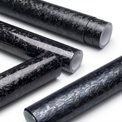Premium Forged Carbon Fiber Vinyl Film Wrap Gloss Satin Matte Black Sticker Deca