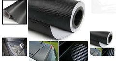 Transformative 3D Carbon Fiber Texture Vinyl – Water Resistant, 1FT x 5FT Roll