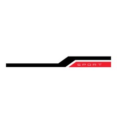 Racing Hood Stripes Decal Bonnet Vinyl Stickers For Car SUV Truck Universal Fit