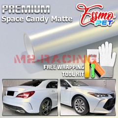 ESSMO PET Space Candy Matte Platinum Gold Car Vehicle Vinyl Wrap Decal Sticker