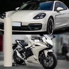 5FTx50FT PET Crystal Pepper White Vinyl Wrap Self-Adhesive Air Release US Stock