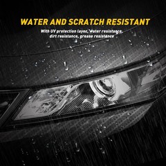 Glossy Carbon Fiber Car Headlight Tail-light Sticker Tint Vinyl Film Deca Y