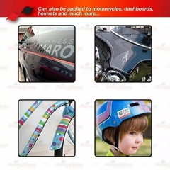 32 Feet Vinyl Pinstriping Pin Stripe Double Line Car Tape Decal Sticker