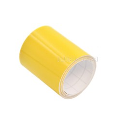 2x 6cm x 198cm DIY Yellow Racing Stripes Car Hood Vinyl Tape Sticker Body Decals