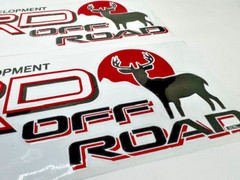 T.RD Truck Off-Road 4 x 4 Racing Deer Hunting Tacoma Decal.