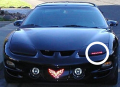 Headlight Cover Overlay Decal For 1998-2002 Pontiac Firebird and Trans AM