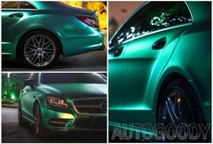 48″ x 60″ Satin Matte Chrome Metallic Teal Green Vinyl Film Wrap Bubble Free