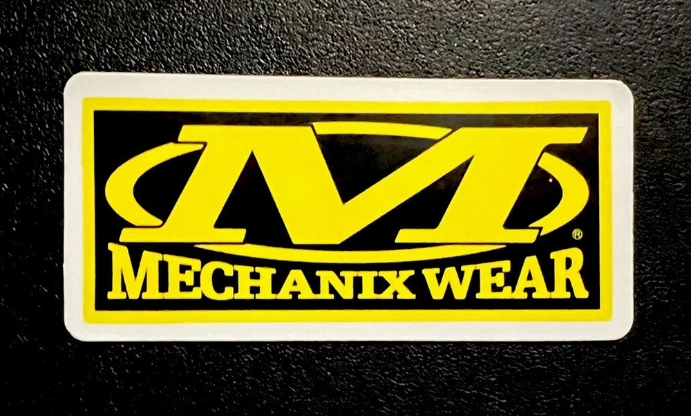 Mechanix workwear sticker. *Matte*Finish Size: 3”X 1.5”. Self Adhesive.