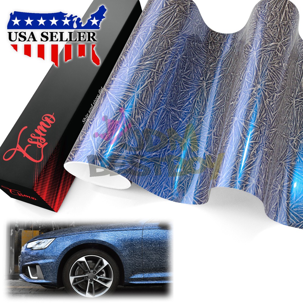 ESSMO PET Glazed Arctic Shard Gloss Car Vinyl Vehicle Wrap Decal Sticker Sheet
