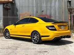 Matte Black Sport Side Stripes For Mercedes C-Class C63 AMG W204 CLS CLA C117 E