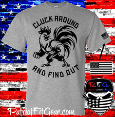 Chicken, Cluck Around And Find Out, Fowl, Poultry Farm, Hen,Pullet,Vinyl Decal