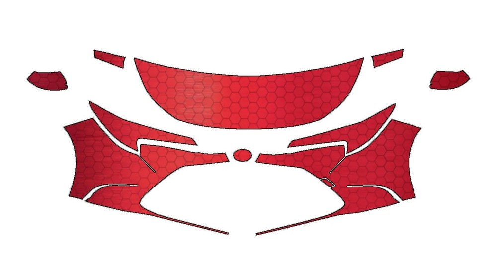 Compatible With Toyota Corolla Sedan (2020–2025) Front Paint Protection Film Kit